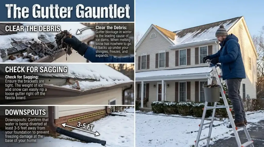 roof gutter gauntlet