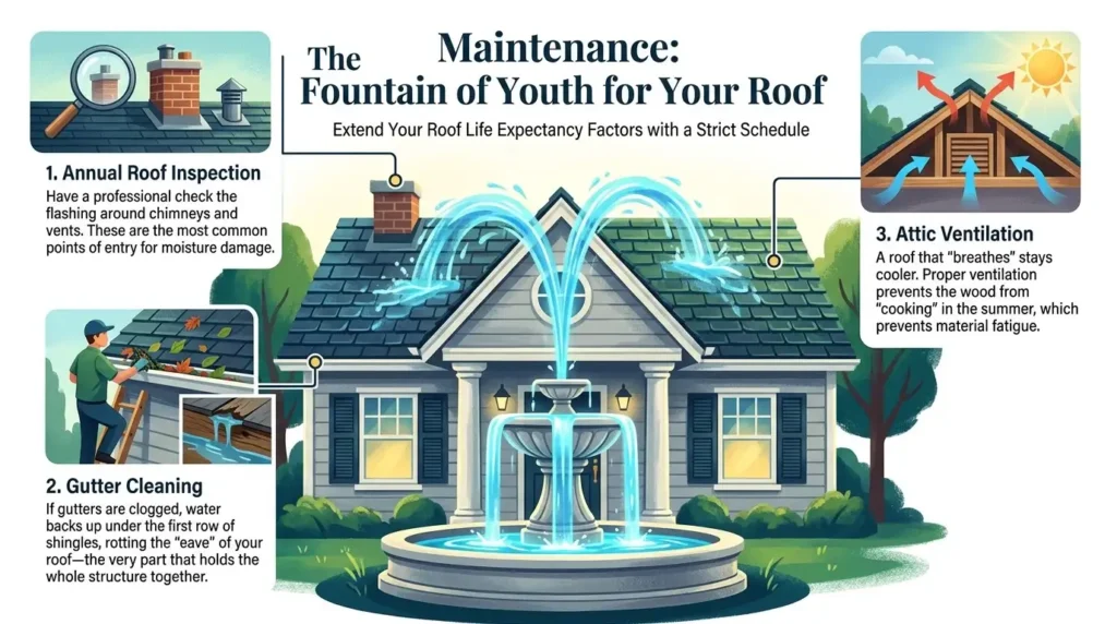 Maintenance The Fountain of Youth for Your Roof Maintenance The Fountain of Youth for Your Roof