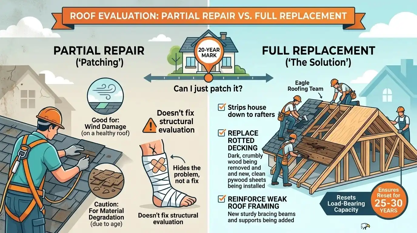 partial repair vs replacement partial repair vs replacement