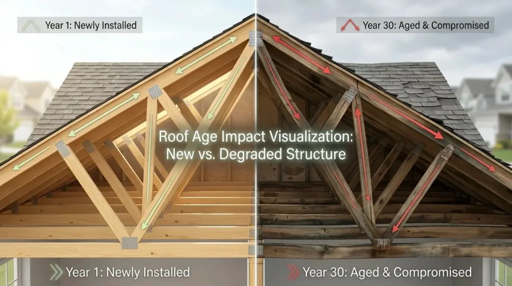 roofing age structural safety roofing age structural safety