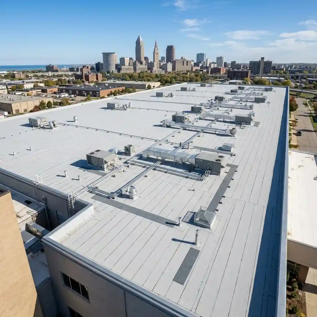 commercial flat roof inspection