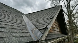 Valleys funnel water and edges face wind, making both common roof weak points.