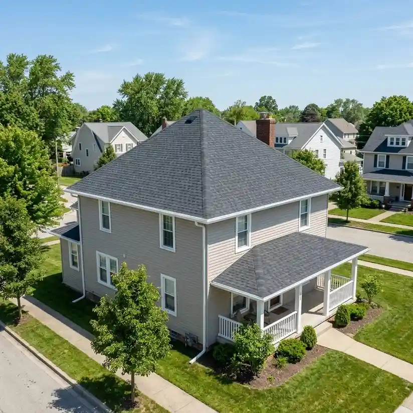 residential roof in cleveland