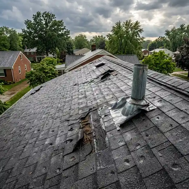 roof storm damage